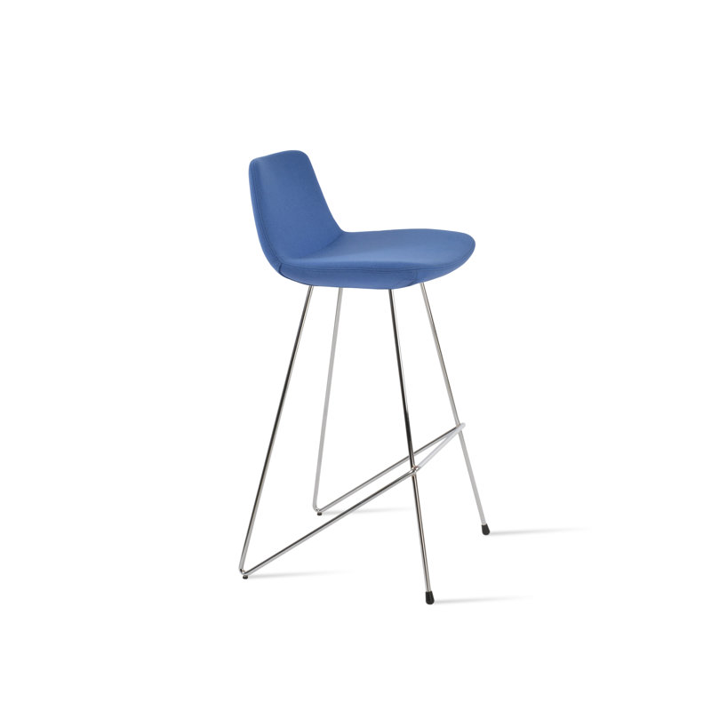 Pera Cat Counter & Bar Stool, Bar Stool (29" Seat Height), SKY BLUE W.