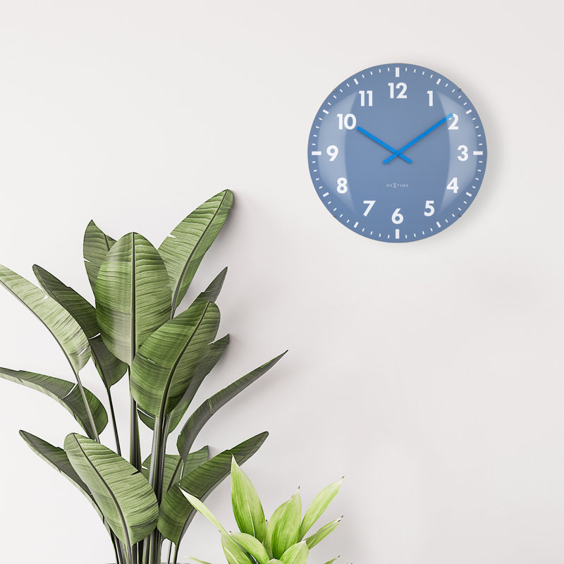 Citybeat Wall Clock, Blue