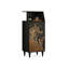 Armoire d'appoint moderne en bois massif