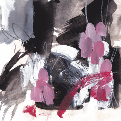 Holding Fire II by Melissa Wang - Wrapped Canvas Painting