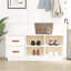 Bodomar 4 Pair Shoe Storage Bench-108803527