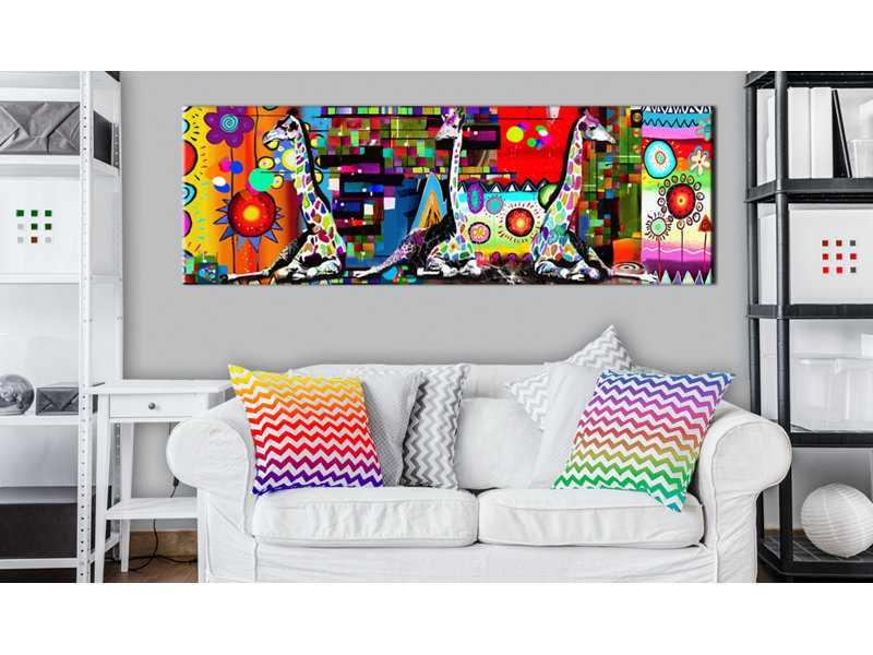 No Frame Print on Canvas, 150cm H x 50cm W