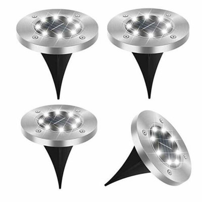 Silver Solar Powered Metal