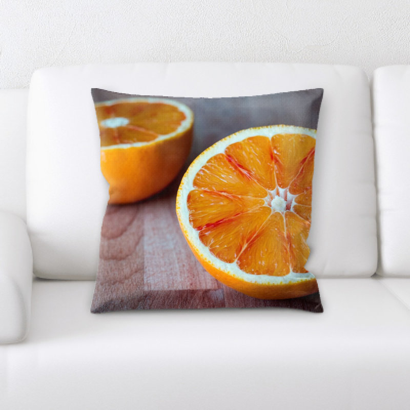 Coussin décoratif fruit