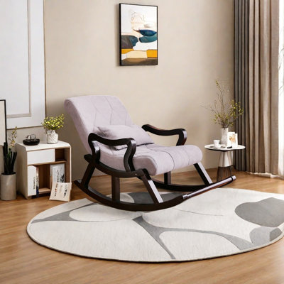 Solid Wood Chair with High Resilience Foam