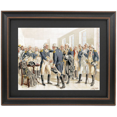 Washington's Farewell To Officers By Henry Ogden