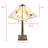 Metcalfe 60'' Bronze Traditional Floor & Table Lamp Set with Outlet