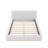 Boucle Upholstered Platform Bed