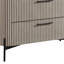 Commode 4 tiroirs - Taupe-1467689132
