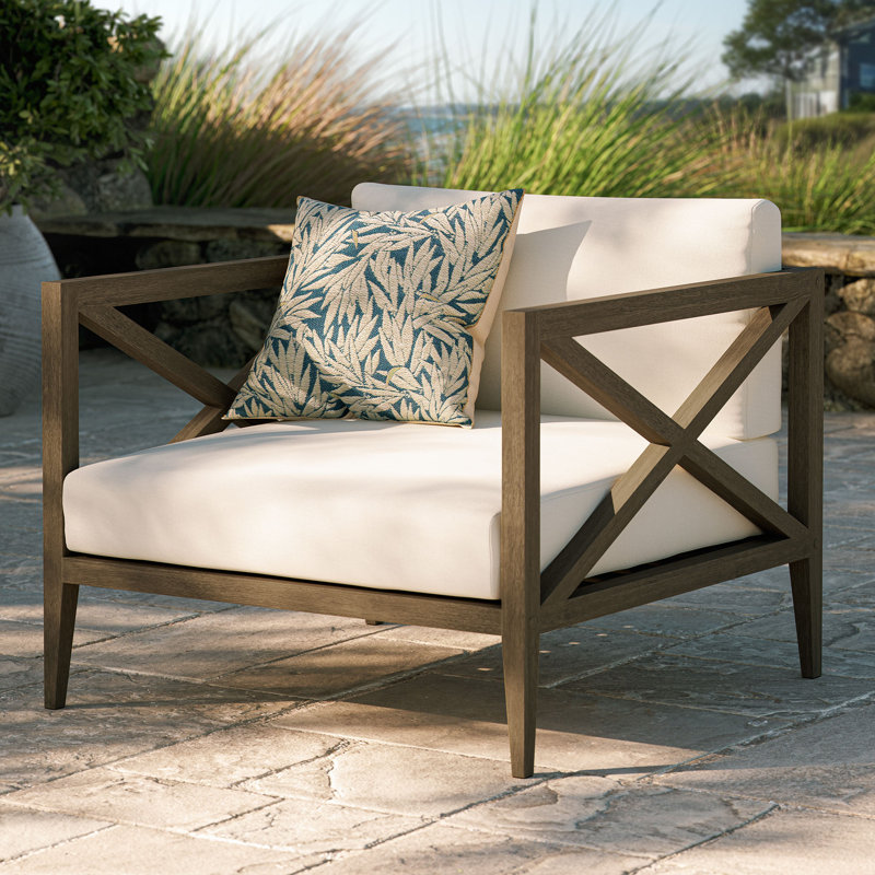 Fauteuil d'extérieur en teck Northlake