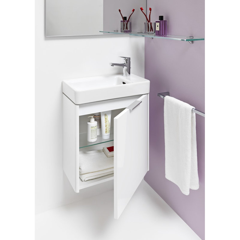 Laufen PRO S 18.89'' L Bathroom Sink, Single Hole, Right