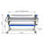 Auto Cold & Hot Laminator with Trimmer - High-Speed 40 ft/min, Digital Display