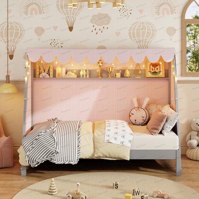 Twin Size House Bed