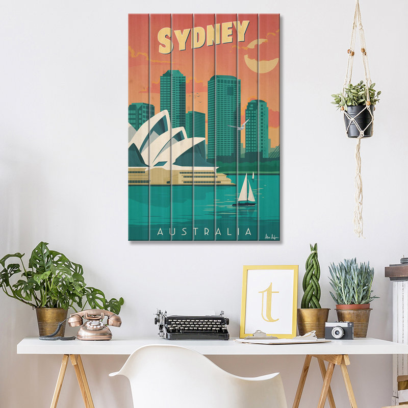 " Sydney " by IdeaStorm Studios, 26" W x 40" H