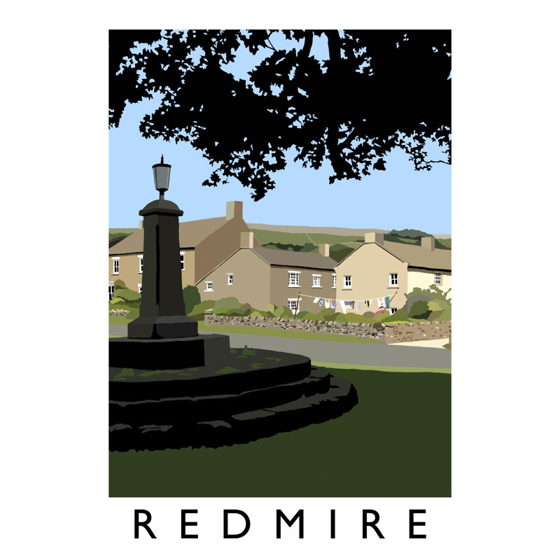 'Redmire 2' by Richard O'Neil - Print, No Frame, 40 cm H x 30 cm W x 1 cm D