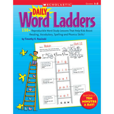 Daily Word Ladders Grs 1-2 Book