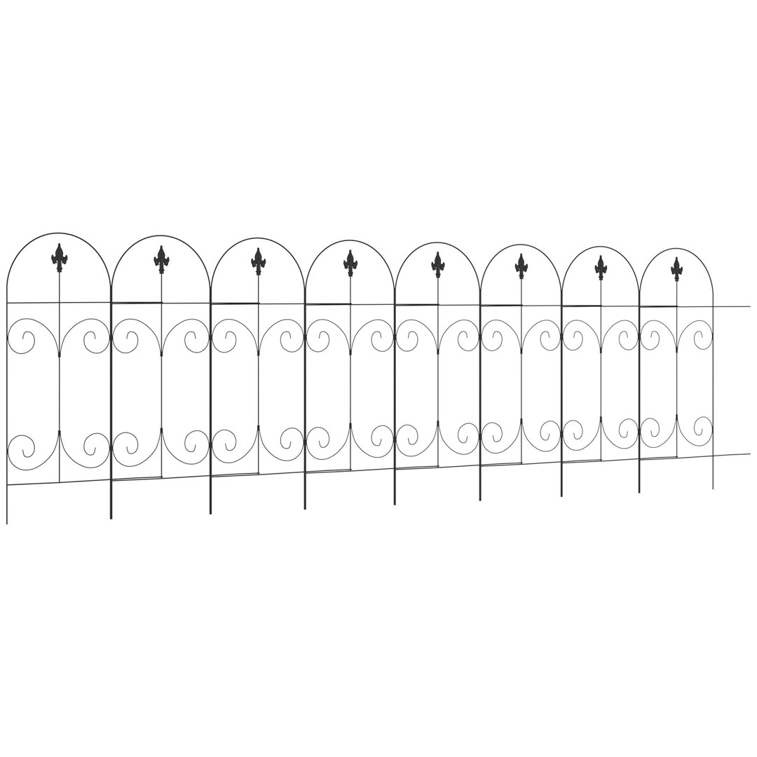 Hayfield 13' x 4' (4m x 1m) Decorative Fence Panel