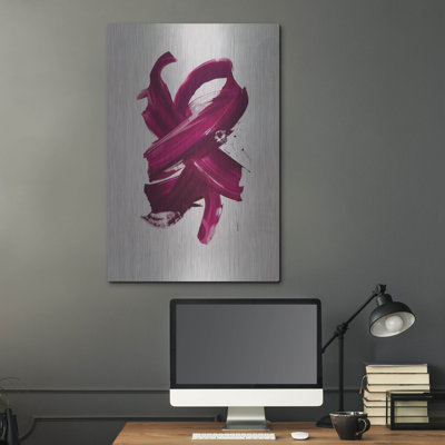 «Pink Knot» par Svetlana Aleynikova, art mural en métal