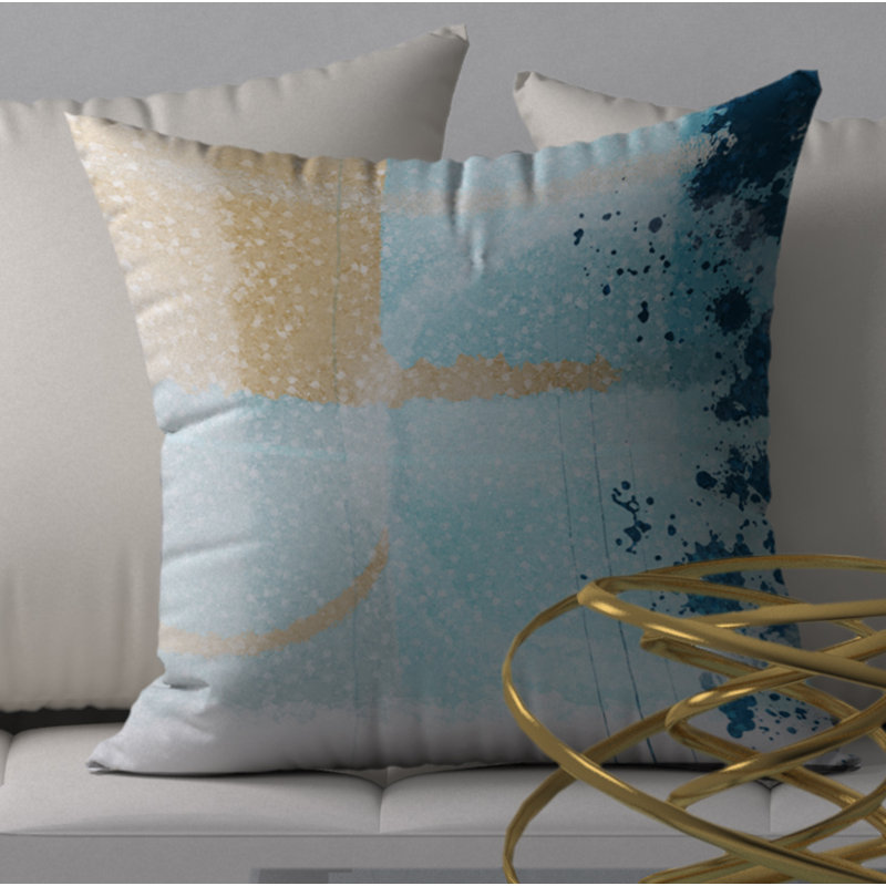 Housse de coussin carrée/insert, 20 po X 20 po
