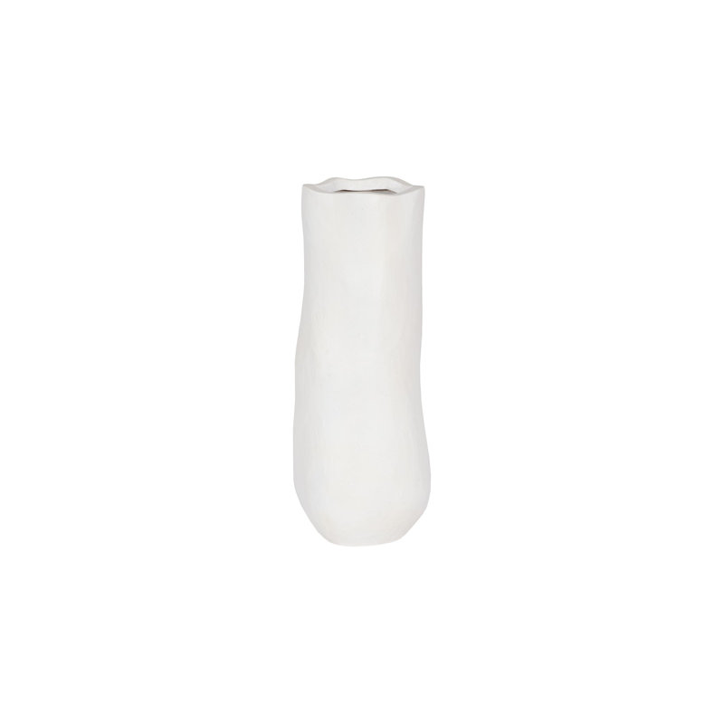 Grand vase organique, Blanc