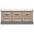 Distressed Grey Frame / Sand Drawers