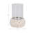 Shell White Cylinder Hurricane Candle Holder-1212029644