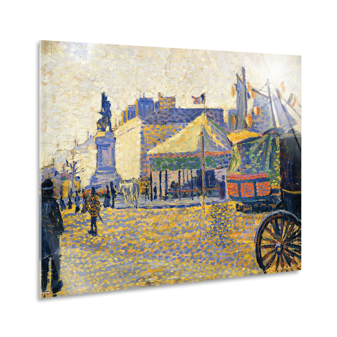 Wandbild Place de Clichy von Paul Signac