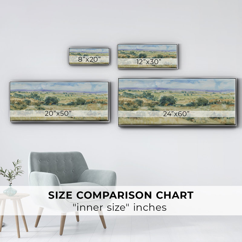 Soft Lavender Sky II- Framed Canvas