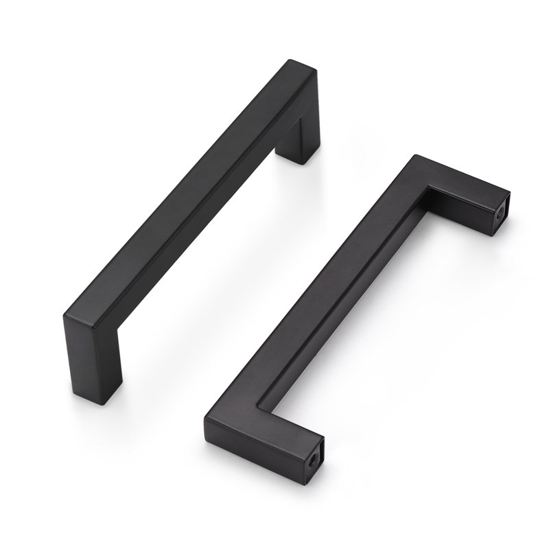 Probrico Center to Center Multipack Bar Pull, Black, 5 1/16"