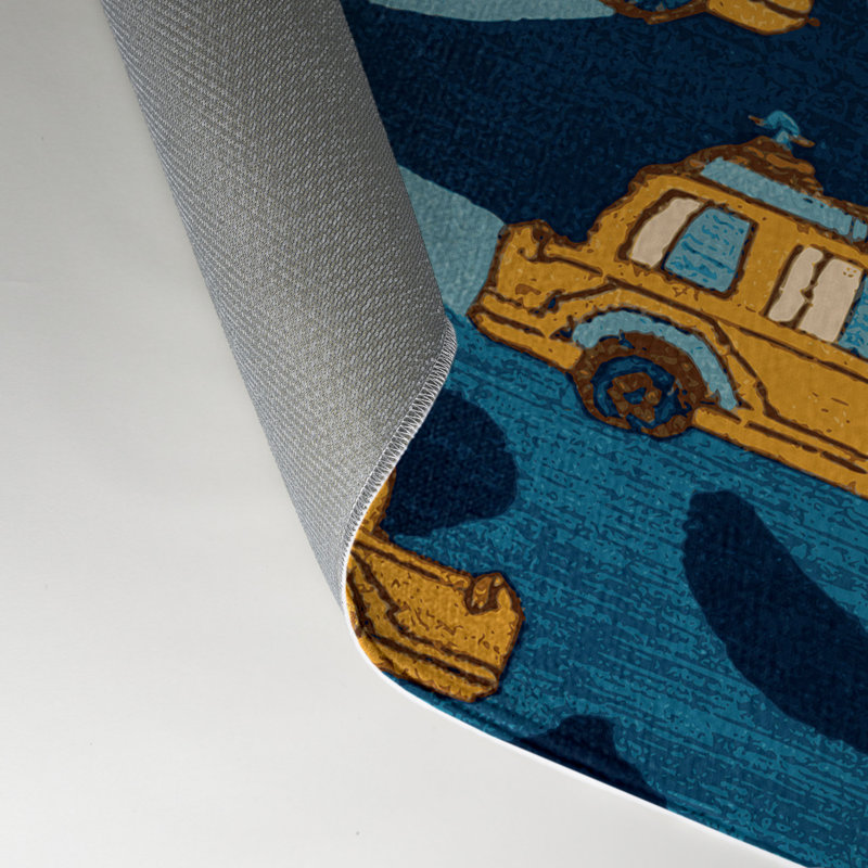 Tapis intérieur et extérieur gris Transport, Rectangle 5 pi x 7 pi