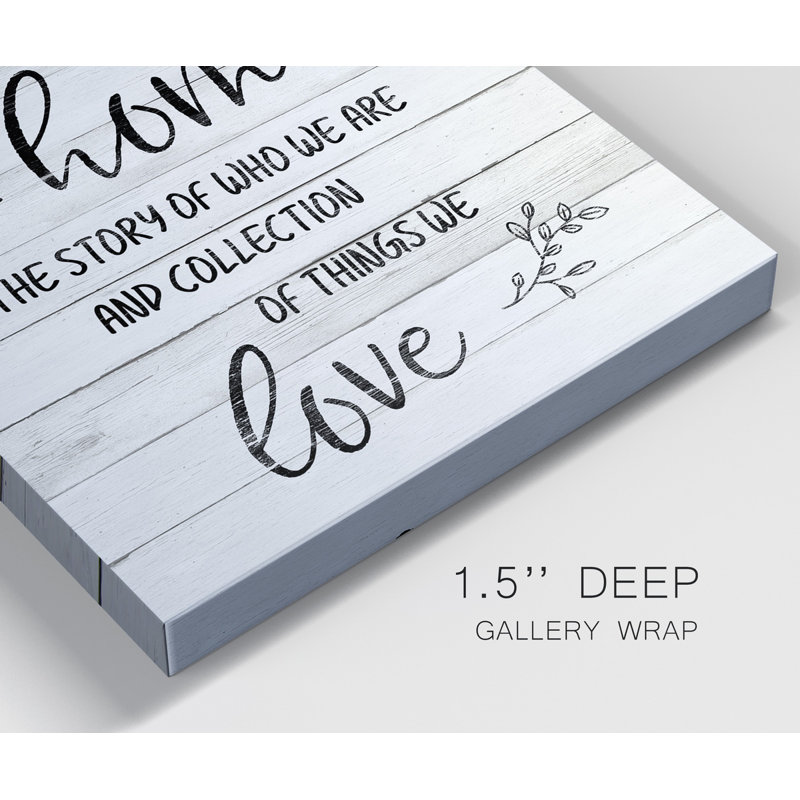 " Home Love " 2 - Pieces, 10" H x 10" W x 1" D