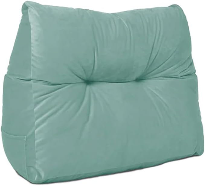 Hollaway Triangular Cushion, Duck Egg