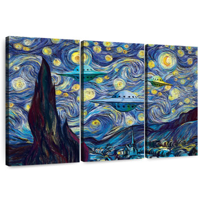 Kelan Alien Invasion Starry Night