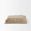 Jeté en coton tissé beige clair Kambal-129731701