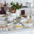 Berry & Thread Butter Dish - Whitewash