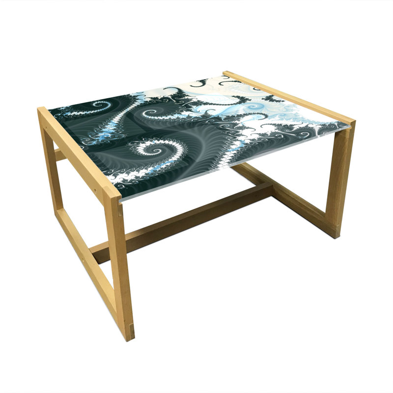 Jamily Sled Coffee Table, 62cm H x 74cm W x 40cm D