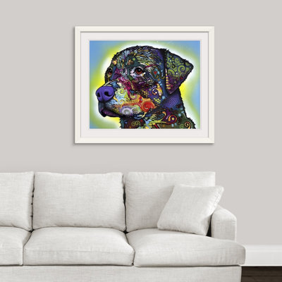 «The Rottweiler» par Dean Russo - impression