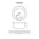 Whitehaus Collection 18" Undermount/drop-in Fireclay Kitchen Sink With Rear Center Drain Location