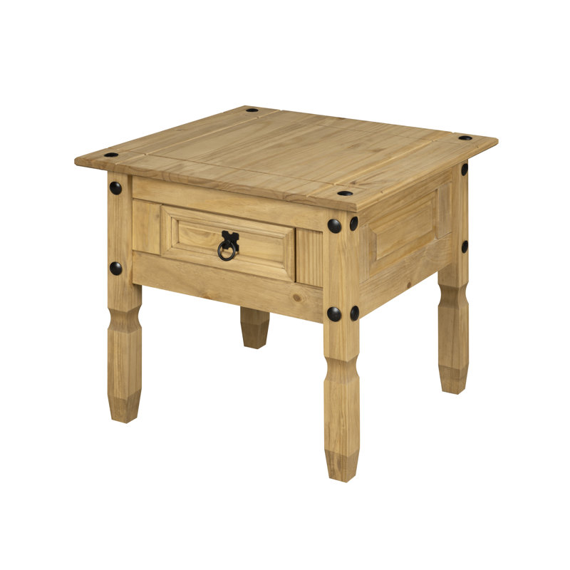 Finnley Solid Wood End Table