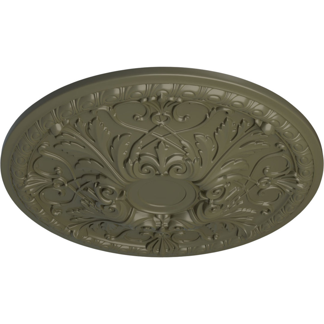 Endurathane Tristan Ceiling Medallion, 26"OD x 3"P (Fits Canopies up to 5 1/2") Ekena Millwork