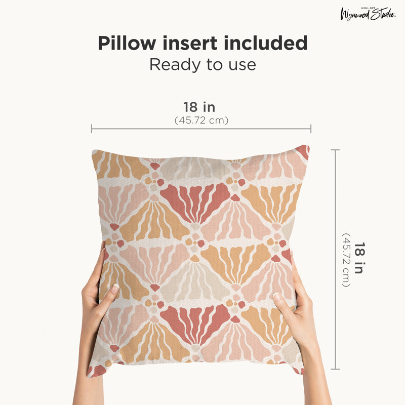 Floral Throw Pillow