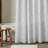 Calvin Klein Speckled Waffle White Shower Curtain
