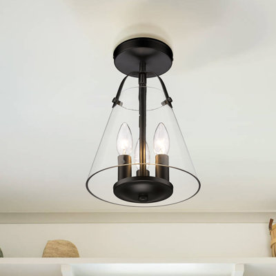 Luminaire suspendu bol 3 lumières