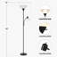 Lampe sur pied avec lampe de lecture, lampe haute 72 po pour 2 têtes, lampes sur pied pour le salon, la chambre à coucher, le coin, le bureau. Sans ampoules