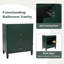 Bathroom Vanity With Sink Vintage Style, Multi-Functional Storage Space, Door Shelf, Soft-Closing Door-1111668350