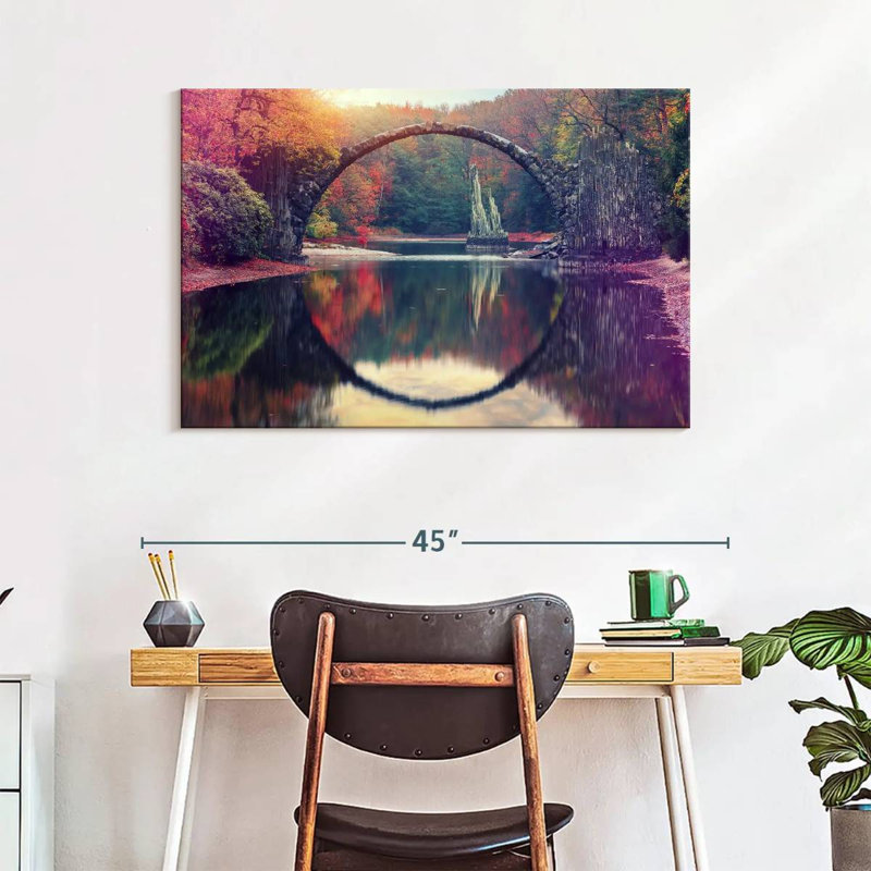 Lilie Sunset At Devil's Bridge, 26" H x 39" W