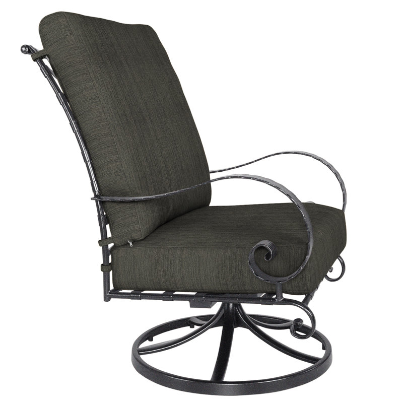 Classico Outdoor Lounge Chair, Graphite, Flagship Stone Sunbrella®