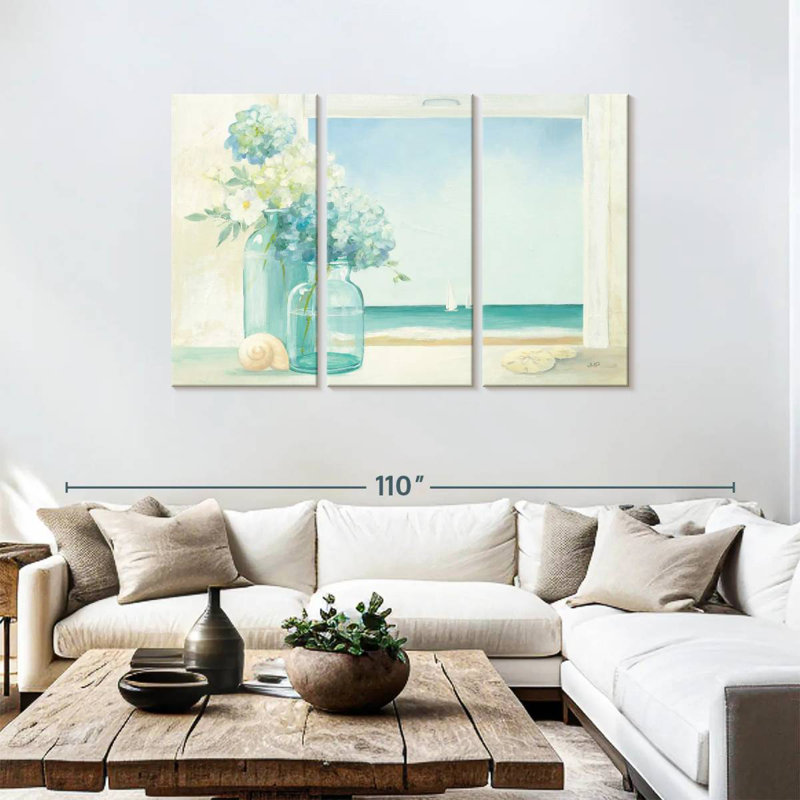 Harnek Seaside Hydrangea, 48" H x 74" W