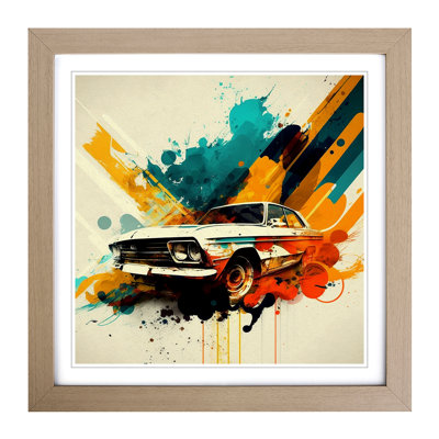 Single Picture Frame Print on Wood