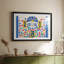 Large Decoration with Masks -Henri Matisse-Framed Gallery Wrapped Canvas-1953-1443032544-1443032558-1443032559
